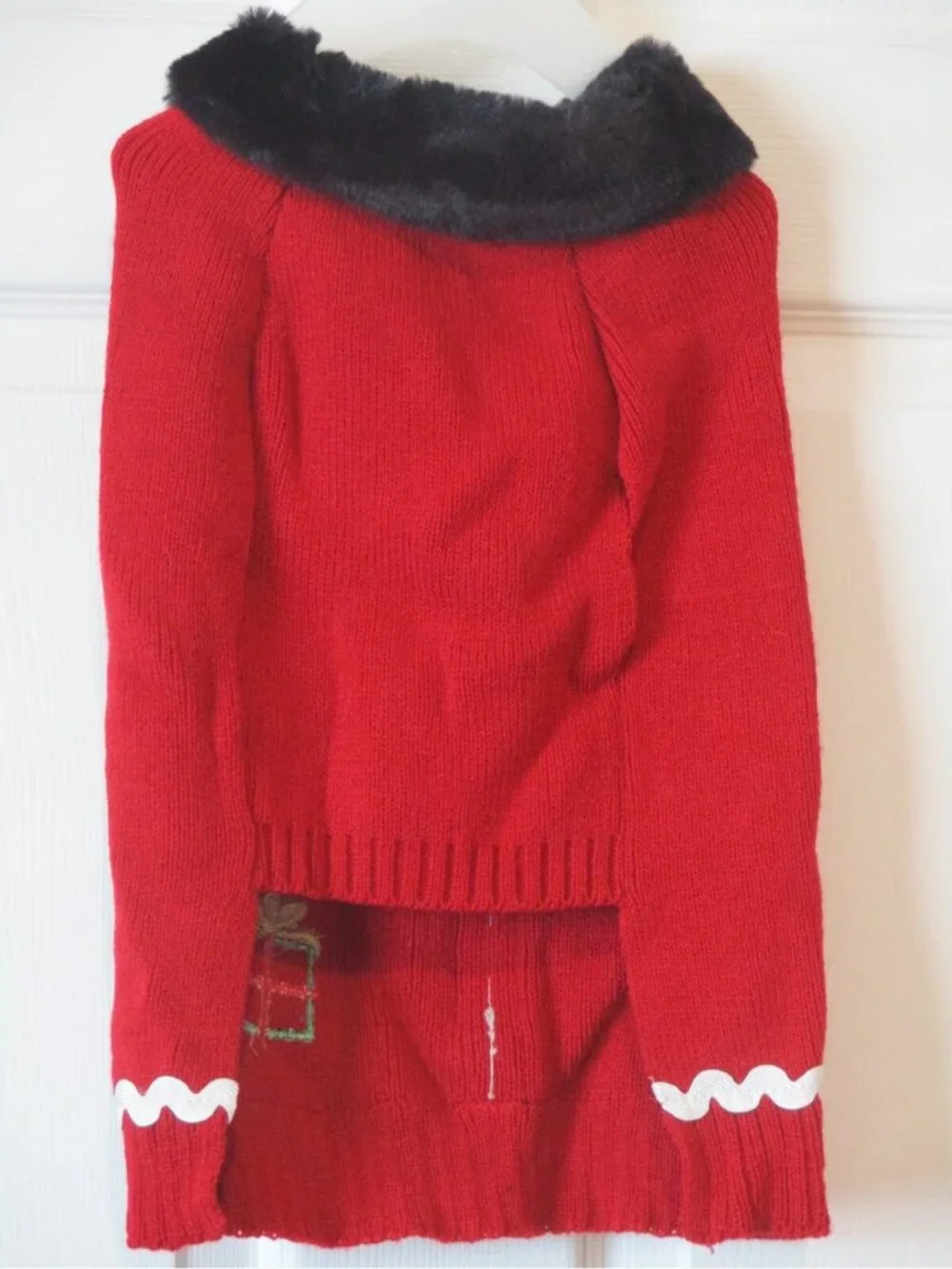 Holiday Tails Adorable Ugly Dog Sweater Size Large 17